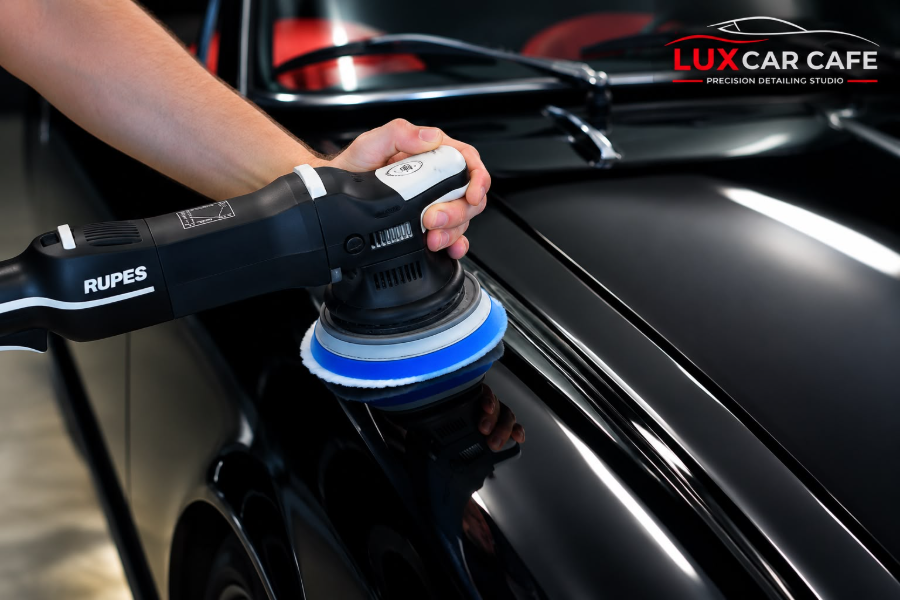 Machine paint correction and polishing