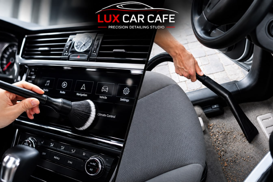 Interior and exterior car detailing